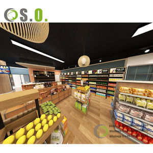 Estante de exhibición de supermercado personalizado Tienda general Estante de supermercado Estantería de góndola - Product Image 5