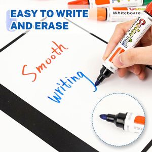 Best 10 Colors Hot Selling Erasable Whiteboard <b>Markers</b> Water Based Painting <b>Marker</b> for White <b>Board</b> Support Customization - Product Image 4