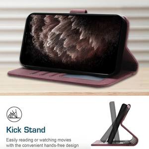 Funda de Teléfono con Tapa Magnética de Cuero PU para Negocios, con Soporte y Grabado de Línea de Corazón para <span class=keywords><strong>Huawei</strong></span> <span class=keywords><strong>Mate</strong></span> 70 Air/P80 ULTRA/P80 PRO - Product Image 2