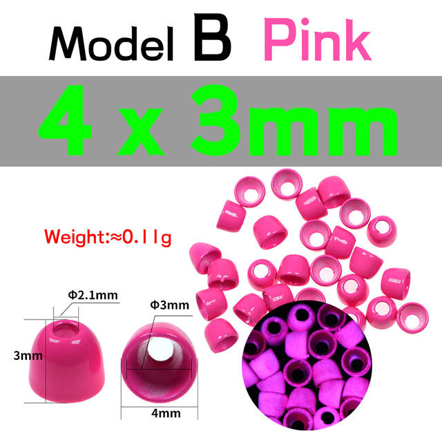 B สีชมพู4*3