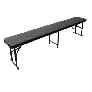 <span class=keywords><strong>Picnic</strong></span> plegable de 6 pies fácil de llevar, plegable por la mitad, para exteriores, Banco largo para acampar - Product Image 4