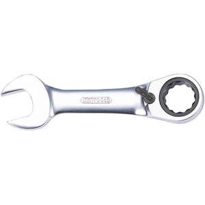 GEARplus®Jeu de clés mixtes à cliquet réversibles courtes de qualité bricolage Clé à crochet de 8mm avec tailles 17mm et 21mm personnalisable OEM - Product Image 1