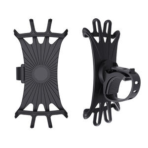 Support de téléphone universel en silicone, support de fixation, clip, support pour guidon de vélo, moto, vélo, <span class=keywords><strong>iPhone</strong></span>, rotation à 360 degrés - Product Image 3