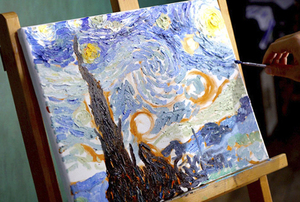 Nhà Máy Bán Buôn Chịu Mài Mòn Lanh Lanh Pha Trộn Lớp Phủ Dầu Vải Cuộn Cho Nghệ Sĩ Acrylic Dầu Nghệ Thuật Tranh Nguồn Cung Cấp - Product Image 4