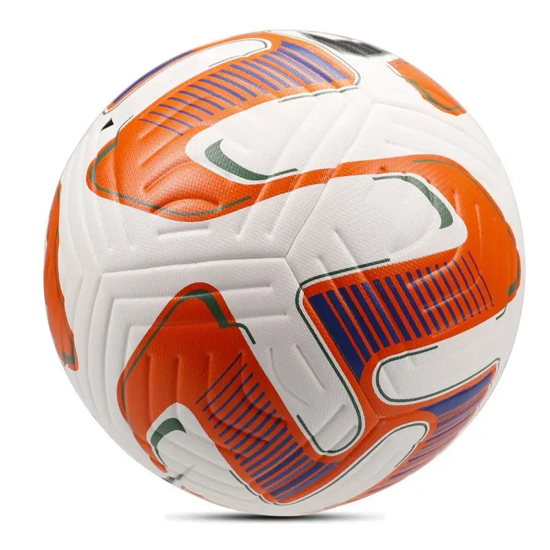 Balones de fútbol de peso ligero de alta calidad con impresión de logotipo personalizado en diferentes colores
