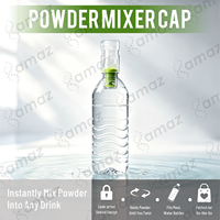Poudre de Matcha en Capsules – Boisson Instantanée au Thé Vert Prête à Mélanger avec Couvercle Bouteille – Marque Privée OEM – Fabricant d'Emballages Personnalisés