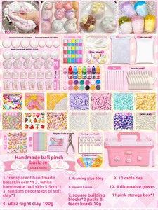 ชุดทำลูกบอลพลาสติก DIY ทำมือ ของเล่นบีบได้ ไส้เค้กข้าวเหนียว ผิวหนังด้านนอกแบบมีเสียง บีบแล้วมีเสียงดนตรี เหมาะสำหรับทุกเพศทุกวัย 14 ปีขึ้นไป - Product Image 6