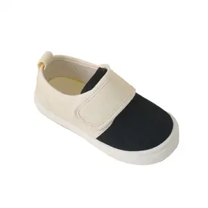 Niche chaussures pour enfants printemps et automne nouveaux garçons et filles trésor chaussures de planche basses Black & White