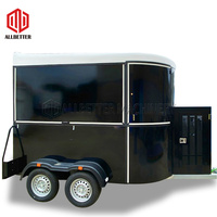 Remorque alimentaire Mobile, chariot alimentaire de taille personnalisée, camion cheval créatif le plus avancé, remorque alimentaire pour chevaux, Concession CE