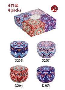 Оптовая продажа роскошных банок для пустых свечей с крышками, 2,2 унций - Product Image 6