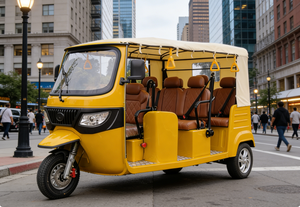 Tricycle à bas <span class=keywords><strong>prix</strong></span> à carrosserie ouverte, 3 roues, 7 places, tricycle <span class=keywords><strong>taxi</strong></span> tuk-tuk, véhicule certifié CEE - Product Image 6