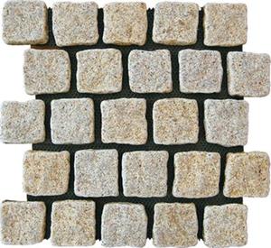 Đá Granit <span class=keywords><strong>G603</strong></span> Giá Rẻ Trộn Cobble Trên Lưới Pavers Adoquines De Piedra Tự Nhiên Để Tạo Ra Bãi Đậu Xe Cho Đường Lái Xe - Product Image 2