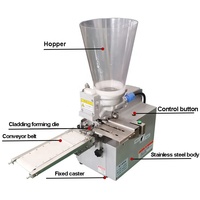 Mini automatique Momo Ravioli Maker Maquina Para Hacer Somosa Empanada rouleau de printemps boulette Samosa noyau moteur usage domestique Gyoza