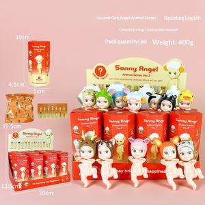 Mini PVC Melek Bebek Aksiyon Figürü Seti Elle Çalıştırılan Moda Oyun Kör Kutu Bebek Promosyon Oyuncakları için Aşk Hediyesi - Product Image 3