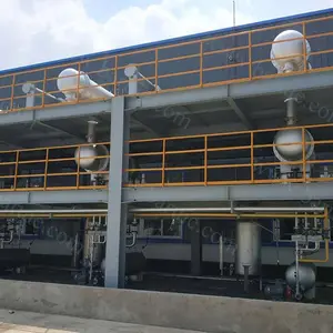 Tire Pyrolysis Plant Fully Automatic Rubbers Tyre Pyrolysis Plant Waste Plastics Processing Machines With Air Pollution Control