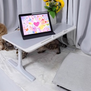 Escritorio Plegable con Altura Ajustable, Mesa de <span class=keywords><strong>Estudio</strong></span> Minimalista <span class=keywords><strong>para</strong></span> Dormitorio con Soporte de Altura Ajustable <span class=keywords><strong>para</strong></span> Estudiantes - Product Image 5