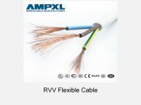 Câble d'alimentation OEM/ODM H05VV-F RVV 3x1.0mm² avec gaine en PVC pour appareils et machines - Product Image 3