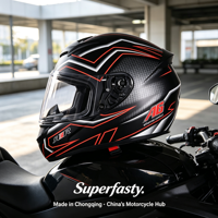 Modèle le plus vendu des quatre saisons avec livraison mondiale, casque de moto universel unisexe pour jeunes, personnalisé, de luxe, en ABS