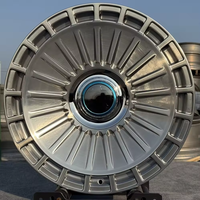 Jantes de voiture de course forgées de 18, 19, 20, 21, 22, 23, 24 pouces, personnalisées, 5x120, avec capuchon flottant, brossées, en alliage 6061-T6, pour Land Rover