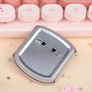 Custom Souvenir Zinc Metal Tin Round <b>Pin</b> Set Button <b>Badge</b> UV Printing Fashion Angel - Product Image 4