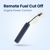 4G Mini Wired Remote Engine Fuel Cut ACC Kill Switch 9 90V BDS GLONASS WiFi LBS Pelacak GPS Mobil Truk Pintar Waktu Nyata PC
