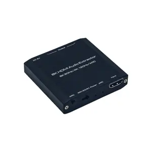 8K HDMI zu HDMI Audio-Extraktor SPDIF 3,5 mm Ausgang Audio EDID SetARC zu SPDIF Audio-Converter HDR 10+ HLG Do lby Vison Atmos