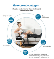 Appareil de massage professionnel rechargeable à compression d'air pour jambes entières, pour la récupération sportive, avec bottes et manchons de compression