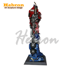 Disfraz de <span class=keywords><strong>Optimus</strong></span> Prime Personalizado con Casco 3D, Armadura y Zancos, Unisex para Adultos, Cosplay, Personaje de Película, Actuación en Eventos - Product Image 3