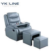 Meistverkauftes Heimkino-Wohnzimmer-Sofa im Amerikanischen Design, Leder-Relaxsessel mit Liegefunktion
