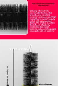 QihangRAS Spazzola Filtrante Ecologica per Laghetto di Carpe Koi Giapponesi, per Giardino Esterno e Acquario, in Plastica con 3 Anni di Garanzia - Product Image 4