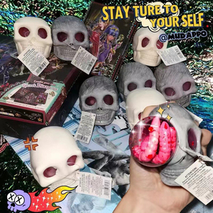 Set di Palline Antistress Morbide a Forma di Testa Divertente per Scherzi, Giocattoli per Bambini, Regali di Halloween per Adulti, Giocattoli all'Ingrosso - Product Image 3