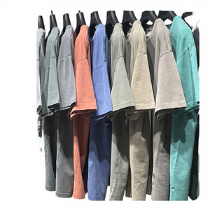 Camiseta Personalizada de Alta Calidad, 260G, Gruesa, Extragrande, con Logotipo Impreso por Transferencia de Calor, 100% Algodón, Tejido Transpirable, Estilo Urbano - Product Image 4