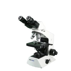 Microscopio biológico SCITEK con cabezal binocular sin compensación, sistema opcional infinito, cuádruple portaobjetos e iluminación LED de 3W - Product Image 1