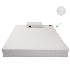 Zip Fit Grounding <strong>Bedding</strong> - Antibacterial <strong>Silver</strong> Fiber, 6-Sided Mattress Wrap, Non-Slip Earthing Sheet - Product Image 1