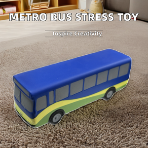 لعبة مخصصة من نوع PU للحافلة المترو ولعبة كرة الشاطئ بأسلوب ناعم للضغط بطباعة شعار شخصي - Product Image 3