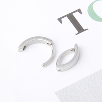 Bijoux de Piercing personnalisé en acier inoxydable hypoallergénique, anneau de nombril inversé et incurvé pour femmes, vente en gros
