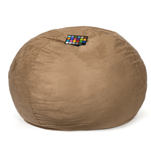 Chaise de pouf en mousse déchiquetée haute densité DB de 5 pieds pour enfants adultes couverture amovible confortable en microsuède pour usage domestique - Product Image 5