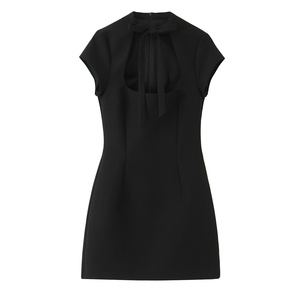 TAOP&ZA 2026 Nuovo Abito Elegante e alla Moda con Scollo Quadrato, Maniche Corte e <span class=keywords><strong>Fiocco</strong></span> Ricamato 4661309 2213777 - Product Image 2