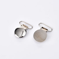 Attaches-sucettes en métal rond pour pantalon