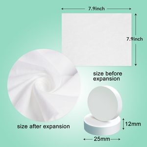 Serviette compressée jetable, serviette de bain de voyage ultra douce, serviette compacte scellée sous vide pour la randonnée, la salle de sport, les vacances - Product Image 6