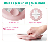 Nouvel arrivage Ensemble d'alimentation pour bébé et assiettes pour enfants, ensemble de vaisselle en acier inoxydable durable pour enfants, produits pour bébés, ensemble d'assiettes et de vaisselle
