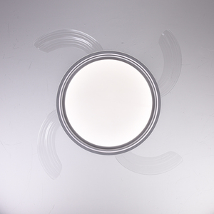 Vente en gros chaude nordique LED ventilateur de plafond lumière cachée 4 lames conception de ménage Simple pour salon hôtel télécommande interrupteur - Product Image 3