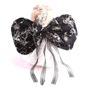 Ailes de Fée Noires 2026 Nouveau Style Filles Fête d'Halloween Enfants Tissu Dentelle Ailes de Papillon Ruban Noir Pâques Noël Fait Main - Product Image 4