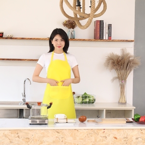 Polyester tùy chỉnh Tạp dề logo nhà bếp dầu-proof vết vải bằng chứng làm sạch nấu ăn nhà hàng tạp dề cho đầu bếp - Product Image 3