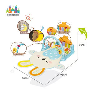 Piano à pédales mignon pour enfants Konig avec lumières nocturnes en forme de lune, tapis de jeu pour bébé, tapis d'éveil pour bébé, jouets pour bébé de 0 à 12 mois - Product Image 4