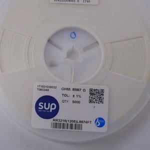 Bulk Discount RR3216 1206L8874FT 1206 3216 Resistors Chip Resistors SMD Resistors 8.87Mohm 1% 1/4W Thick Film Resistor - Product Image 1