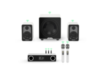 Système audio sans fil haute puissance pour enceinte, subwoofer à basses profondes, son amélioré, basses renforcées, autonomie prolongée pour la maison, les fêtes et l'extérieur