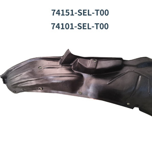 Guardabarros Interior Delantero de Plástico Negro para Honda City 2003-2008, Pieza de Repuesto HD66089 - Product Image 3