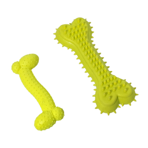 Mới lạ vividness thân thiện với môi con chó tương tác nhai đồ chơi chăm sóc răng Làm sạch TPR cao su xương hình dạng gai con chó nhai xương đồ chơi - Product Image 4