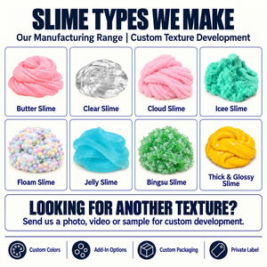 Kit de Slime Personalizado con Logo, Charm de Zorro de Fútbol y Accesorios Brillantes, Slime No Pegajoso para Niños, Venta al por Mayor de Fábrica - Product Image 4